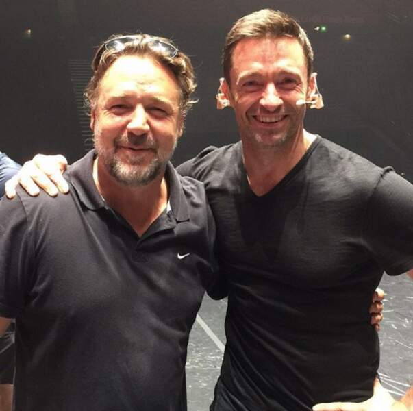 Russell Crowe featuring Hugh Jackman.