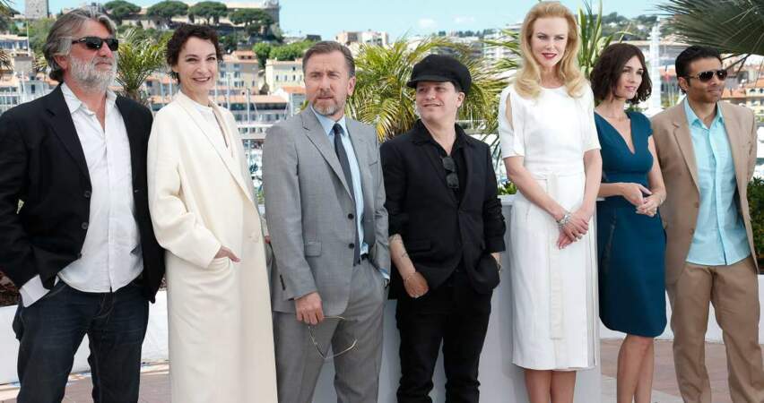 L'équipe de Grace de Monaco avec Nicole Kidman et Tim Roth. 