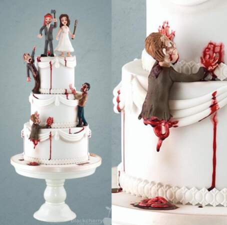 Enfin, les fans de films de zombies ont aussi droit à leur gâteau...
