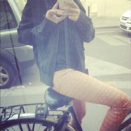 Joyce Jonathan, passion vélo dans les rues de Paris