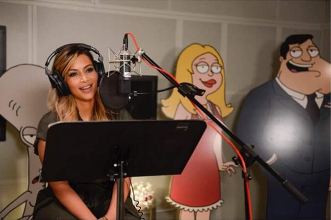 Rassurez-vous, Kim Kardashian ne se lance pas dans la chanson, elle prête sa voix à une série !