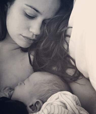 Le 9 mars, la comédienne de "Clem", Lucie Lucas a annoncé la naissance de son troisième enfant, un petit Milo