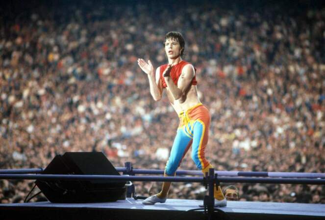 Mick Jagger, leader charismatique des Rolling Stones en 1962 