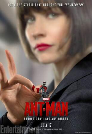 Evangeline Lilly est Hope Van Dyne dans Ant-Man