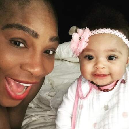 Trop chou : la petite Alexis, fille de Serena Williams... 