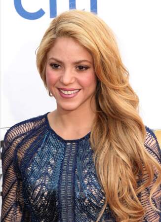 Shakira radieuse en festival…