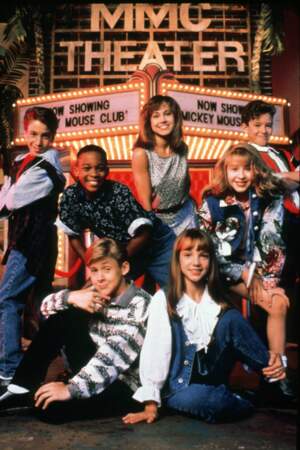 Le casting all stars du Mickey Mouse Club : Ryan Gosling, Britney Spears, Christina Aguilera et Justin Timberlake.