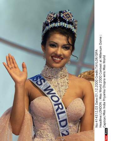 La Miss Inde Priyanka Chopra devient Miss Monde en 2010