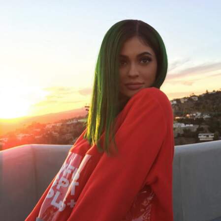 Kylie Jenner est de nouveau verte. 