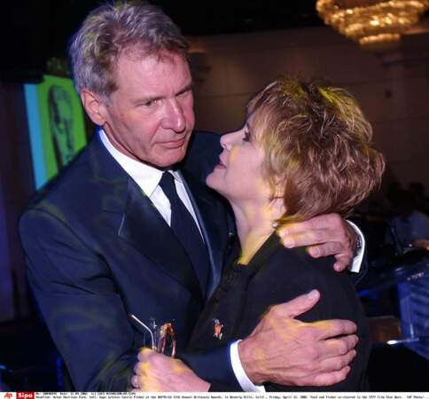 Avec Harrison Ford, en 2002