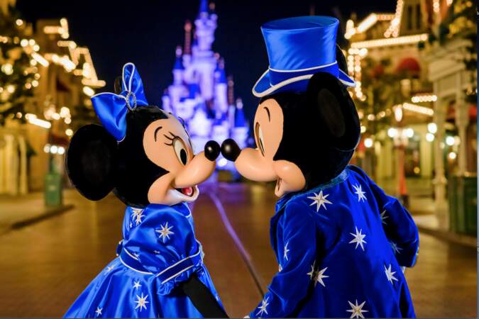 Mickey et Minnie vous embrassent ! 