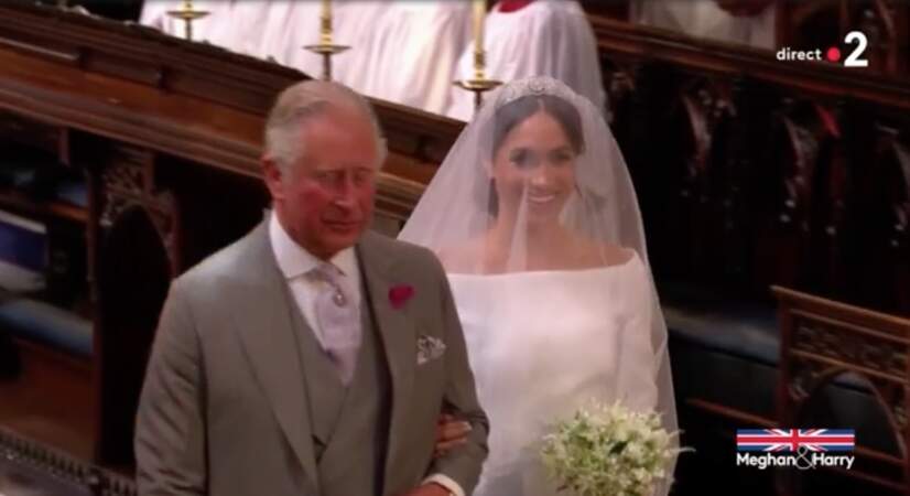 Elle était au bras du Prince Charles 
