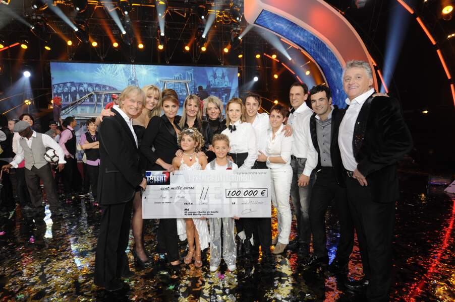 Alizée et Axel (2010) attendent leurs dix-huit ans pour toucher les 100 000 euros de la victoire...