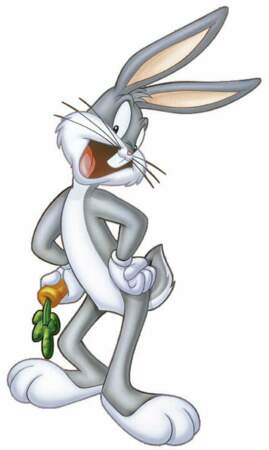 "Quoi d'neuf docteur ?" Toujours une carotte à la bouche ce Bugs Bunny !