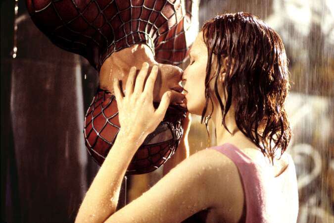 Spider-Man (2002) - Le baiser à l'envers (et encore tout trempé)