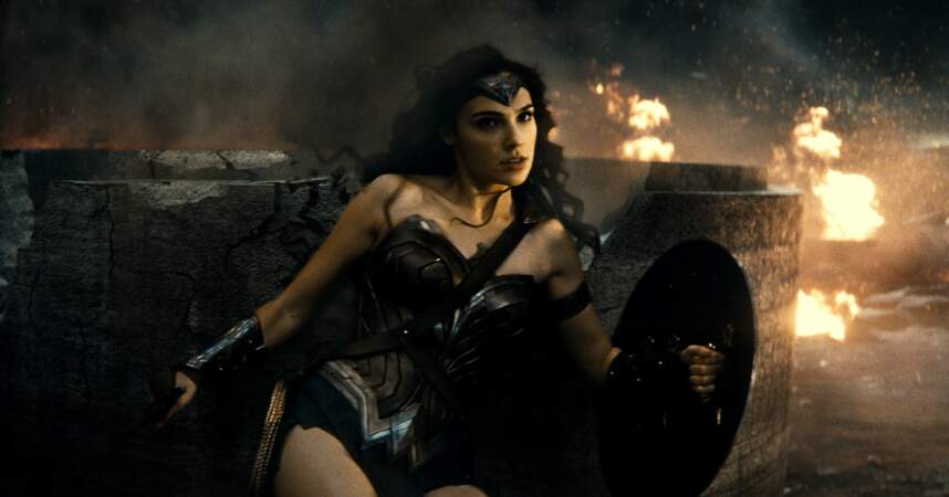 Wonder Woman pris dans la bataille de Batman V Superman