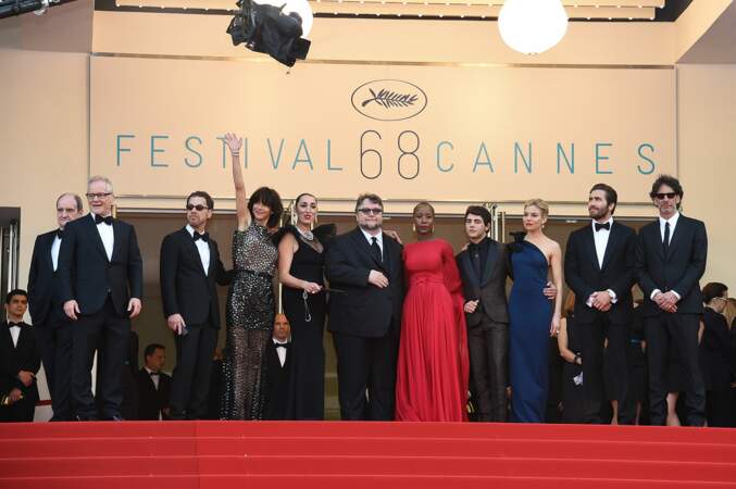Le jury du Festival de Cannes 2015 prêt pour la cérémonie d'ouverture