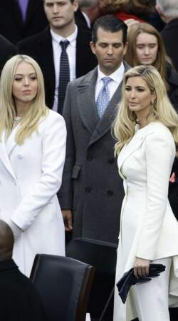 Les deux filles de Donald Trump, Tiffany et Ivanka, aux premières loges
