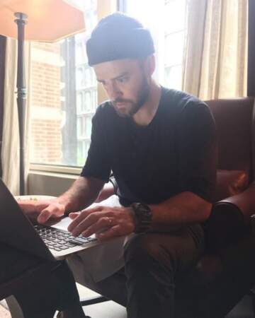 Justin Timberlake très concentré sur les paroles de son prochain tube 
