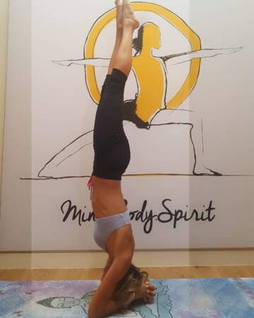 Alexandra Rosenfeld est une fervente adepte du Warrior Yoga. 