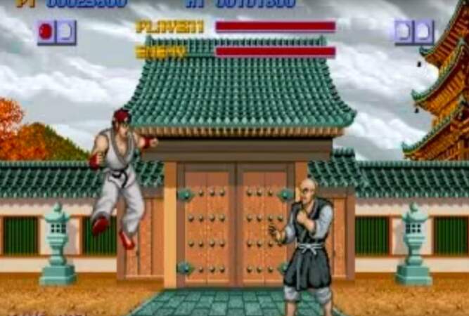 Le premier jeu Street Fighter sort en 1987