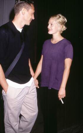 Drew Barrymore et Jeremy Thomas : 1994-1995. 