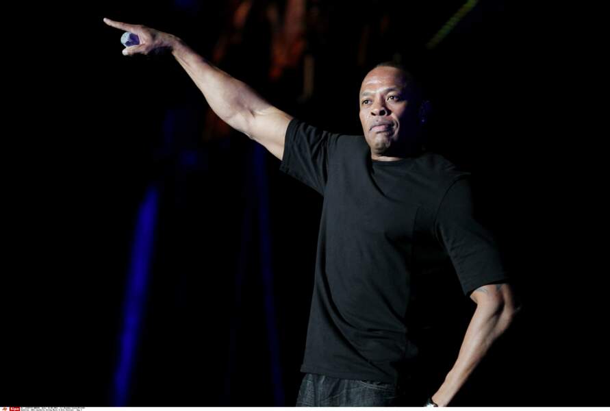 Dr. Dre, rappeur-compositeur, producteur-entrepreneur US