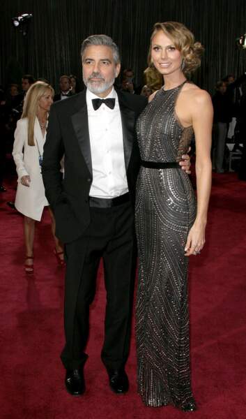 George Clooney et sa nouvelle compagne, la plantureuse Stacey Keibler