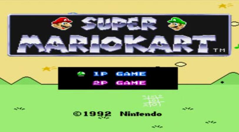 1993 - Super Mario Kart (Super Nintendo)