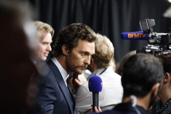 Matthew McConaughey à l'avant-première de Interstellar à Paris