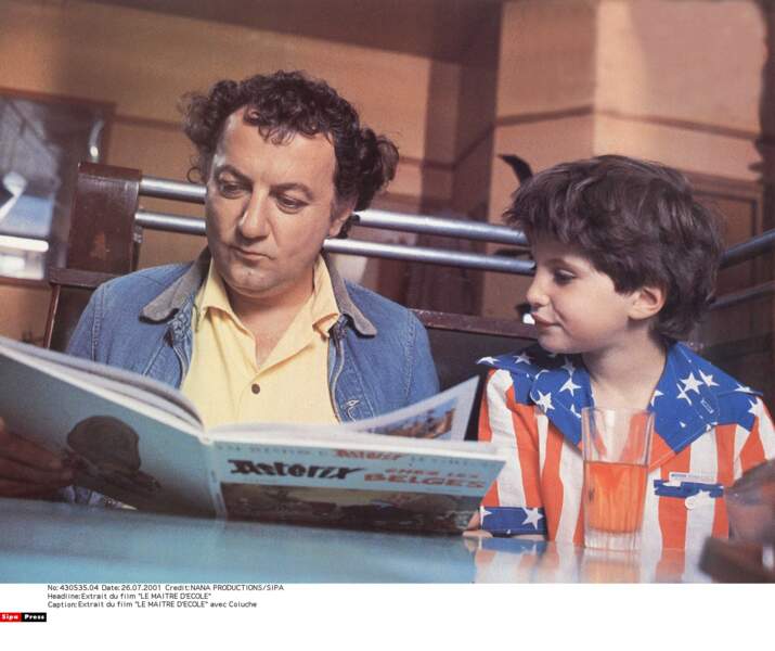 Dans "Le Maître d'école" (1981), Coluche apprend le métier… sur le tas