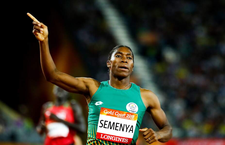 Caster Semenya, double championne sud-africaine (2012, 2016) olympique du 800m