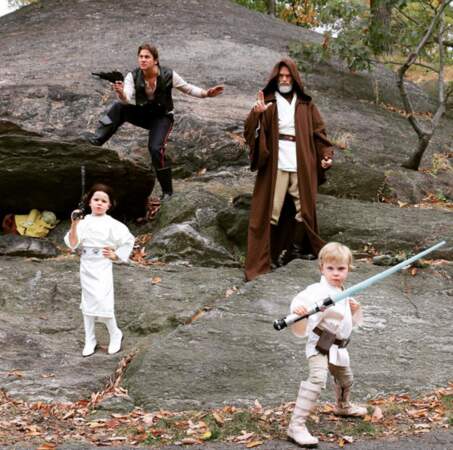 La petite famille de Neil Patrick Harris, au top pour Halloween. 