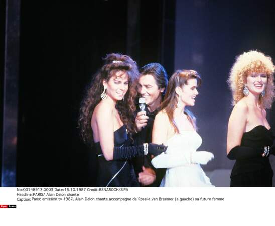 Rosalie van Breemen était mannequin avant de rencontrer Alain pour sa chanson "Comme au cinéma" (1987)