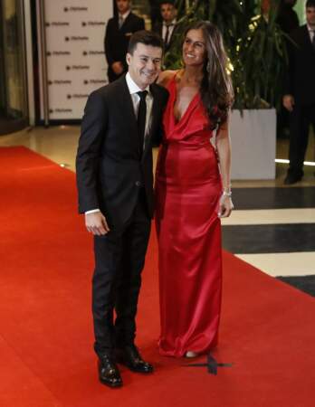 L'ex-tennisman Guillermo Coria et son épouse Carla Francovigh