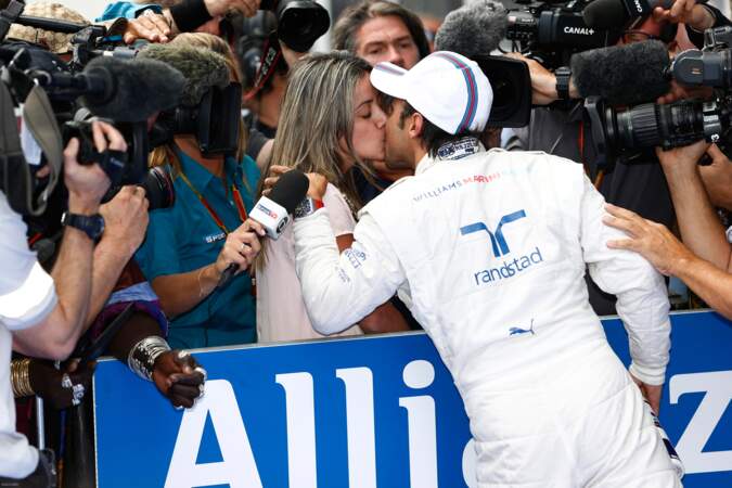 Pour Felipe Massa et Rafaela Bassi, c'est l'amour comme au premier jour !