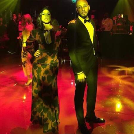 Alicia Keys et son mari Swizz Beatz étaient prêts à enflammer le dancefloor. 