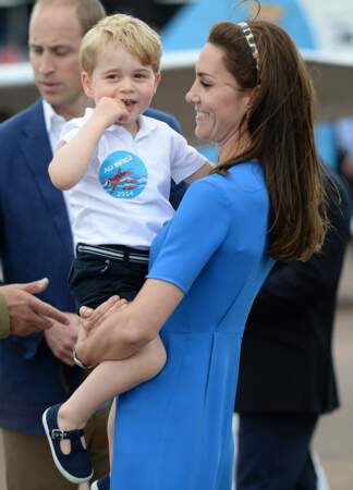 Maman Kate Middleton n'aurait pour rien au monde manqué cette visite