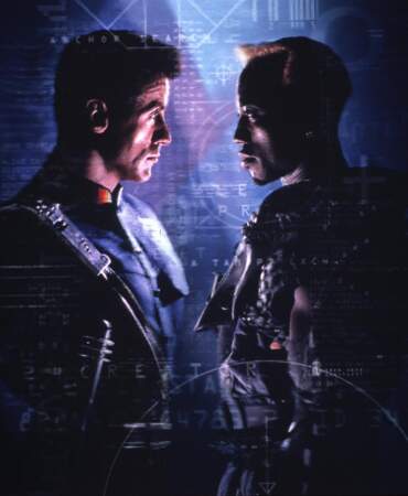  Demolition Man (1993) :  Wesley Snipes et Sylvester Stallone