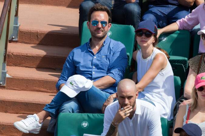Quand il ne cuisine pas Christophe Michalak va à Roland Garros avec son épouse Delphine