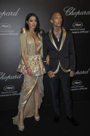 Andreea Sasu et Jeremy Meeks à la soirée Love de Chopard au Festival de Cannes 2019