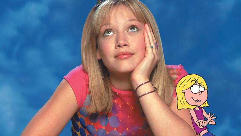 A 14 ans, Hilary Duff obtient le rôle principal de la série Lizzie McGuire diffusée sur Disney Channel