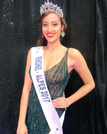 Dalida Benaoudia (24 ans) élue Miss Rhone-Alpes