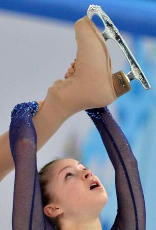 Concours de souplesse entre Yulia Lipnitskaya...