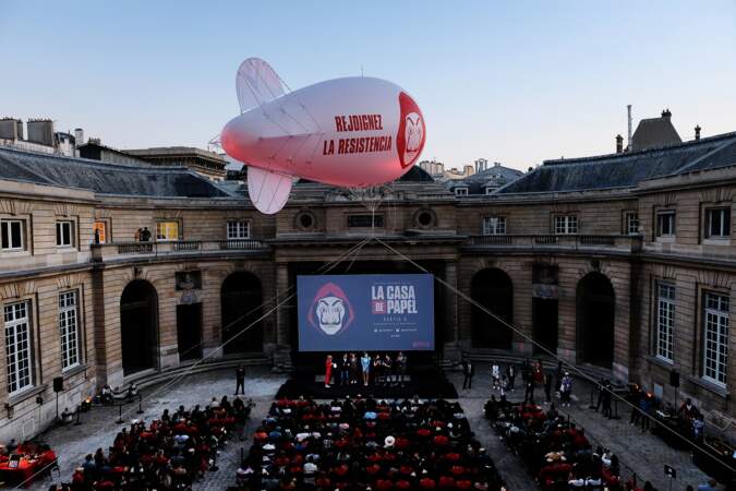 La Casa de Papel a créé l'événement à la Monnaie de Paris