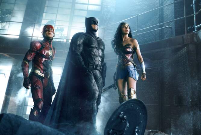 Avec Flash et Batman dans Justice League (2017)
