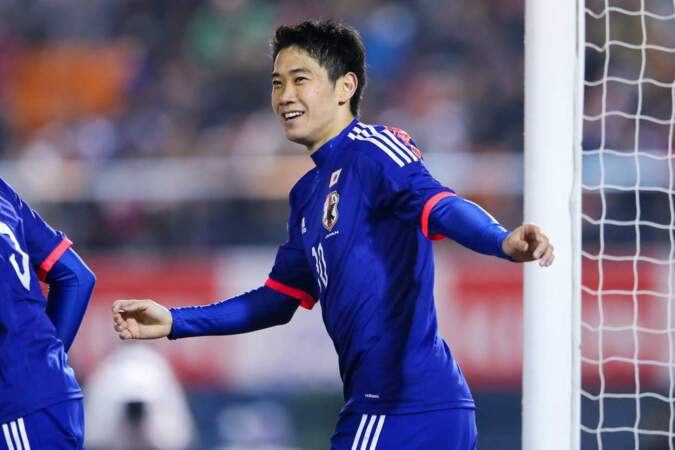 Le footballeur japonais Shinji Kagawa, 25 ans
