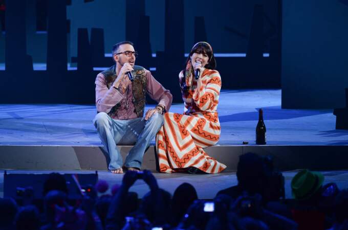 Ambiance babacool pour Christophe Willem et Nolwenn Leroy