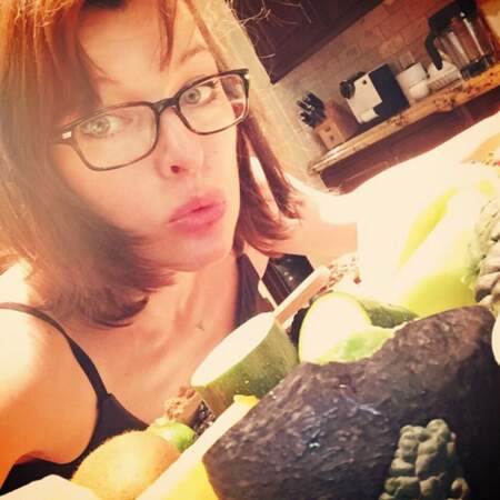 Milla Jovovich aime préparer de bons repas