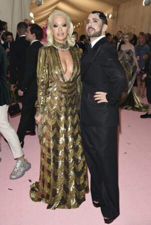 Rita Ora et Marc Jacobs, très complices.